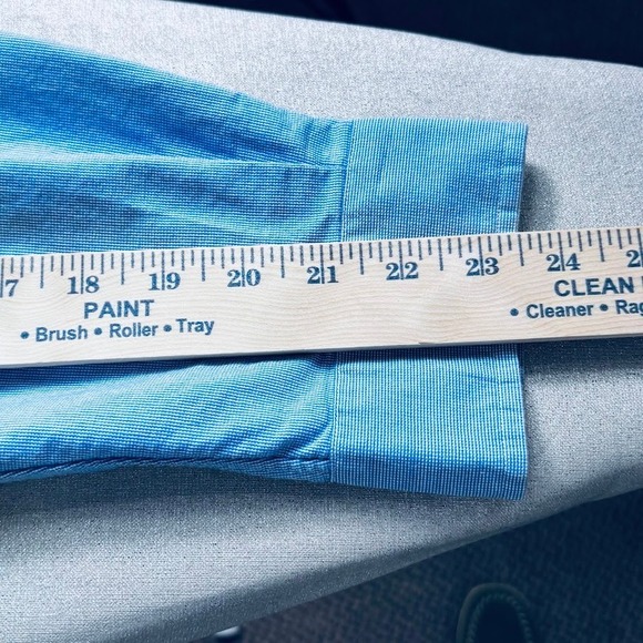 Ralph Lauren Blake Mens Large Blue Gingham Cotton Button Down Long Sleeve Shirt - Picture 11 of 12